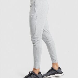 Gymshark Joggers Men M Critical 2.0 Gray Cotton Blend Sweatpants Athleisure